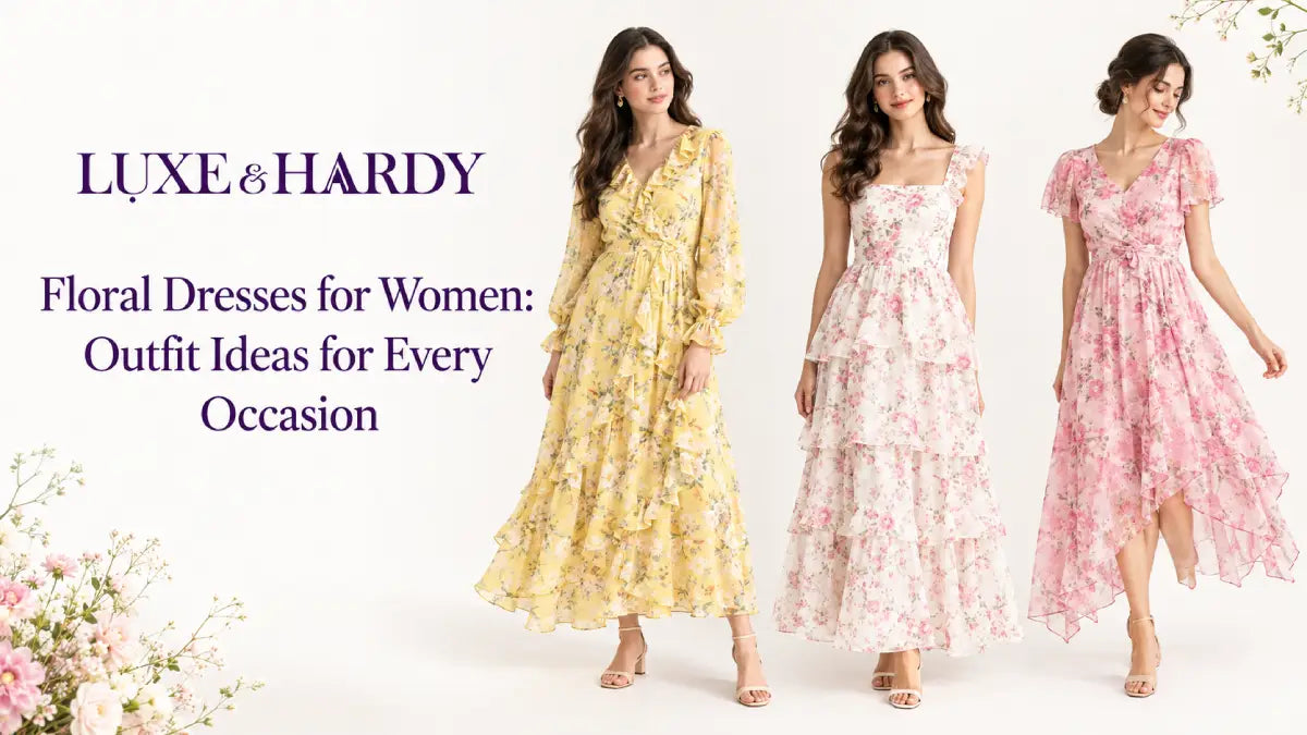 Floral Dresses for Women: Outfit Ideas for Every Occasion