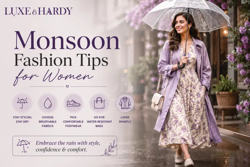 Monsoon Fashion Tips for Women