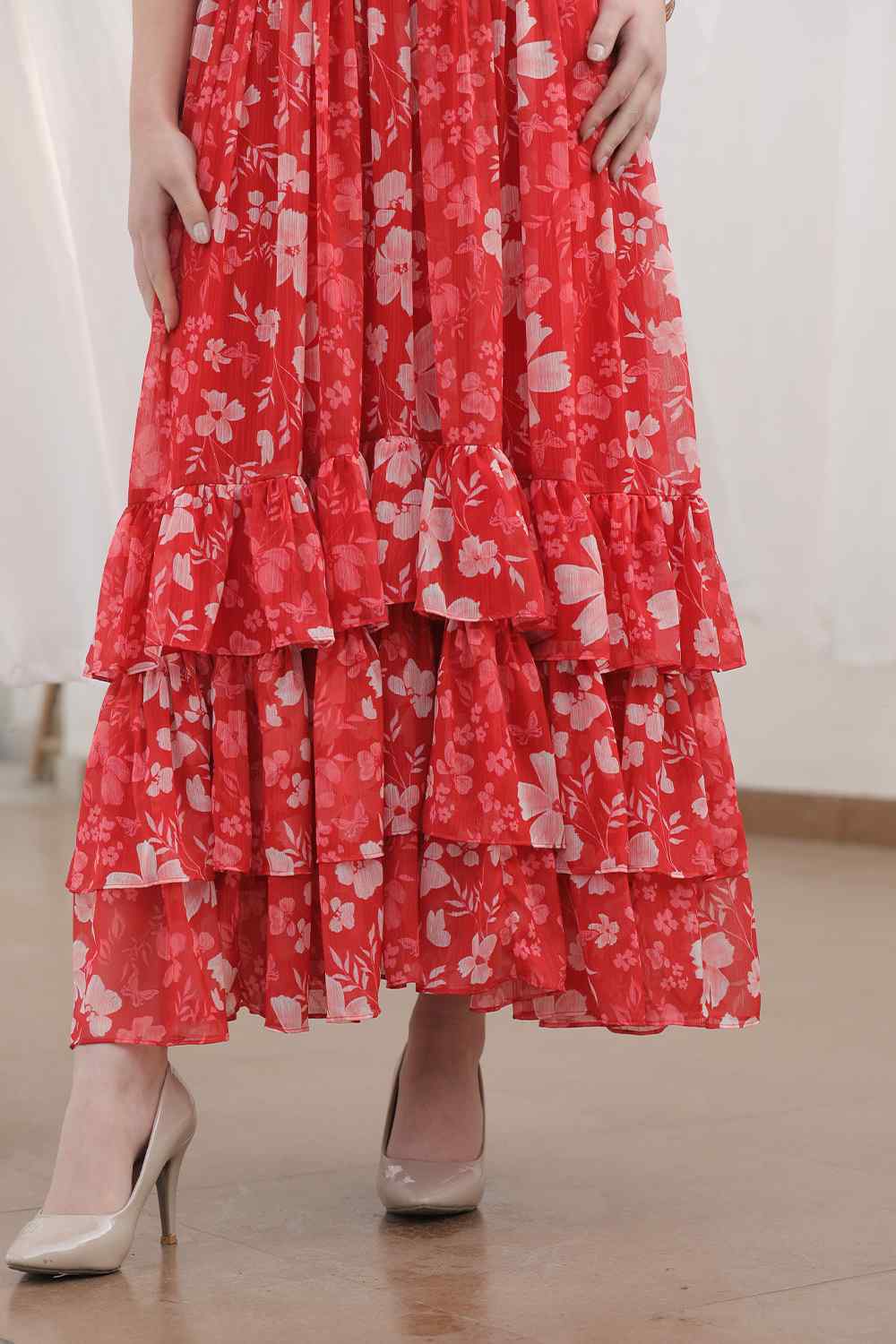 Amber corset dress-Ruby