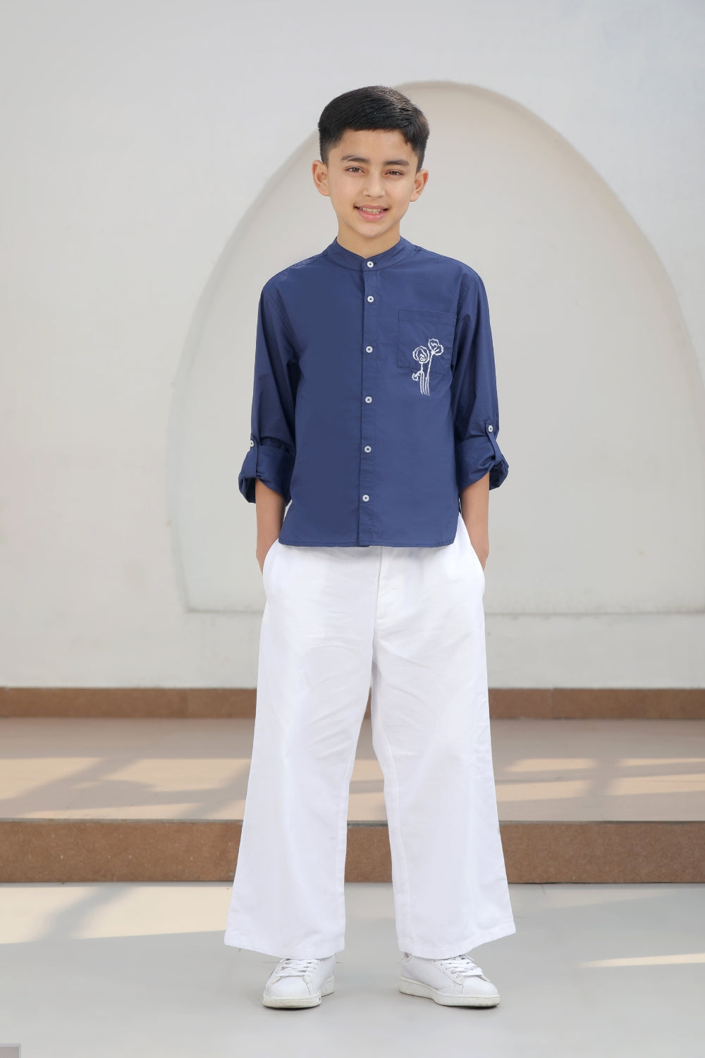 Archie White Relaxed Pants