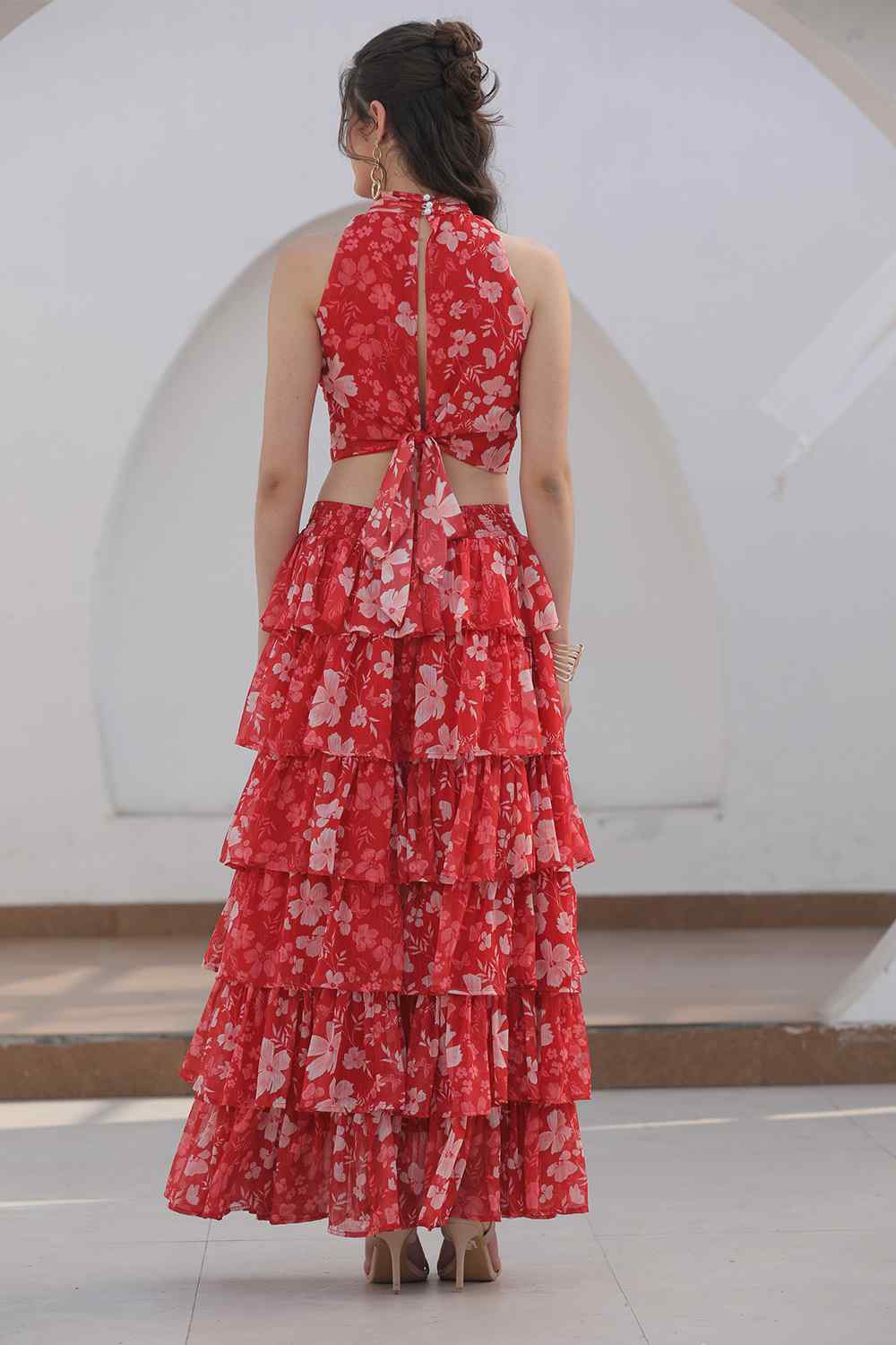 Bria Co-ord Set- Ruby