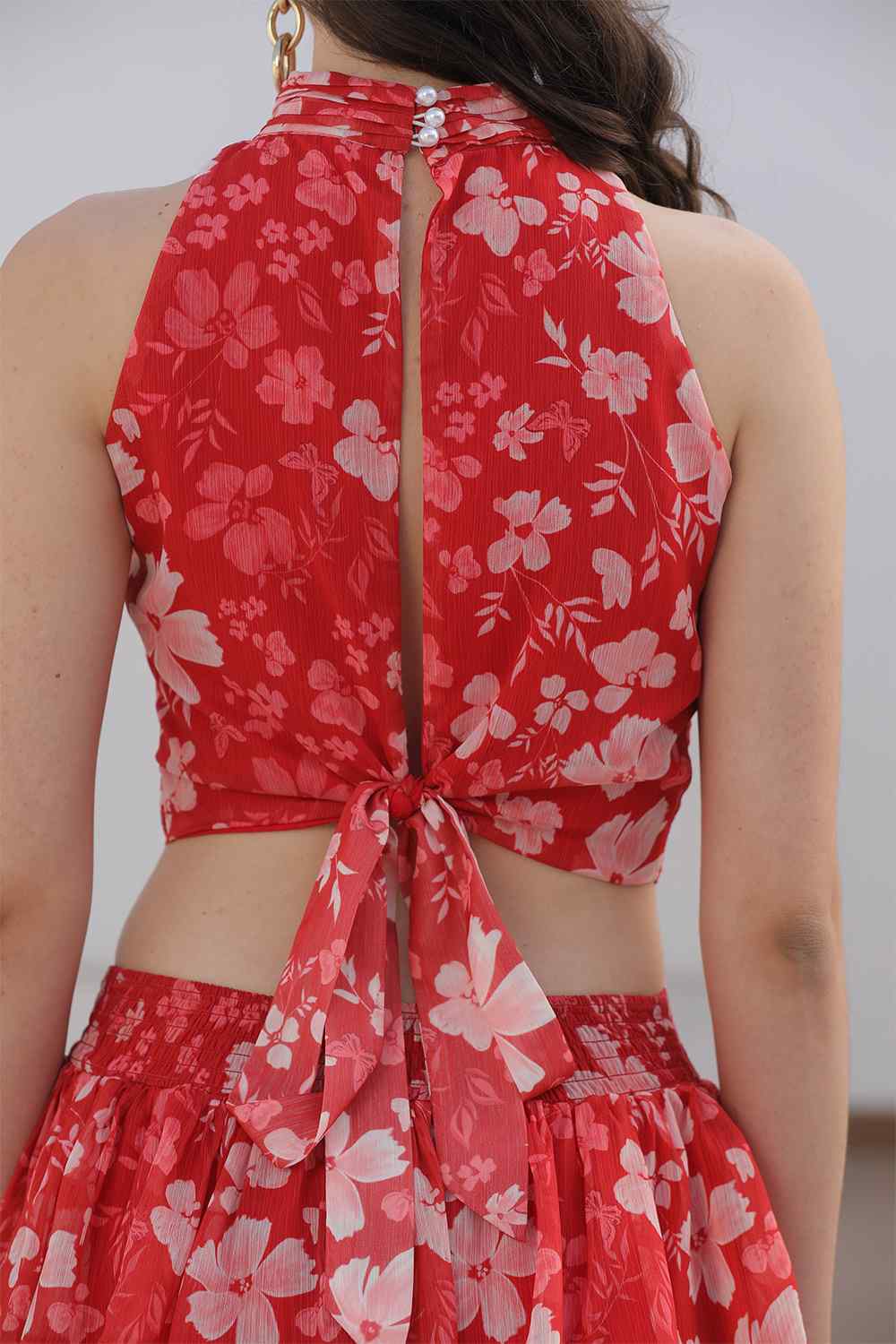 Bria Co-ord Set- Ruby