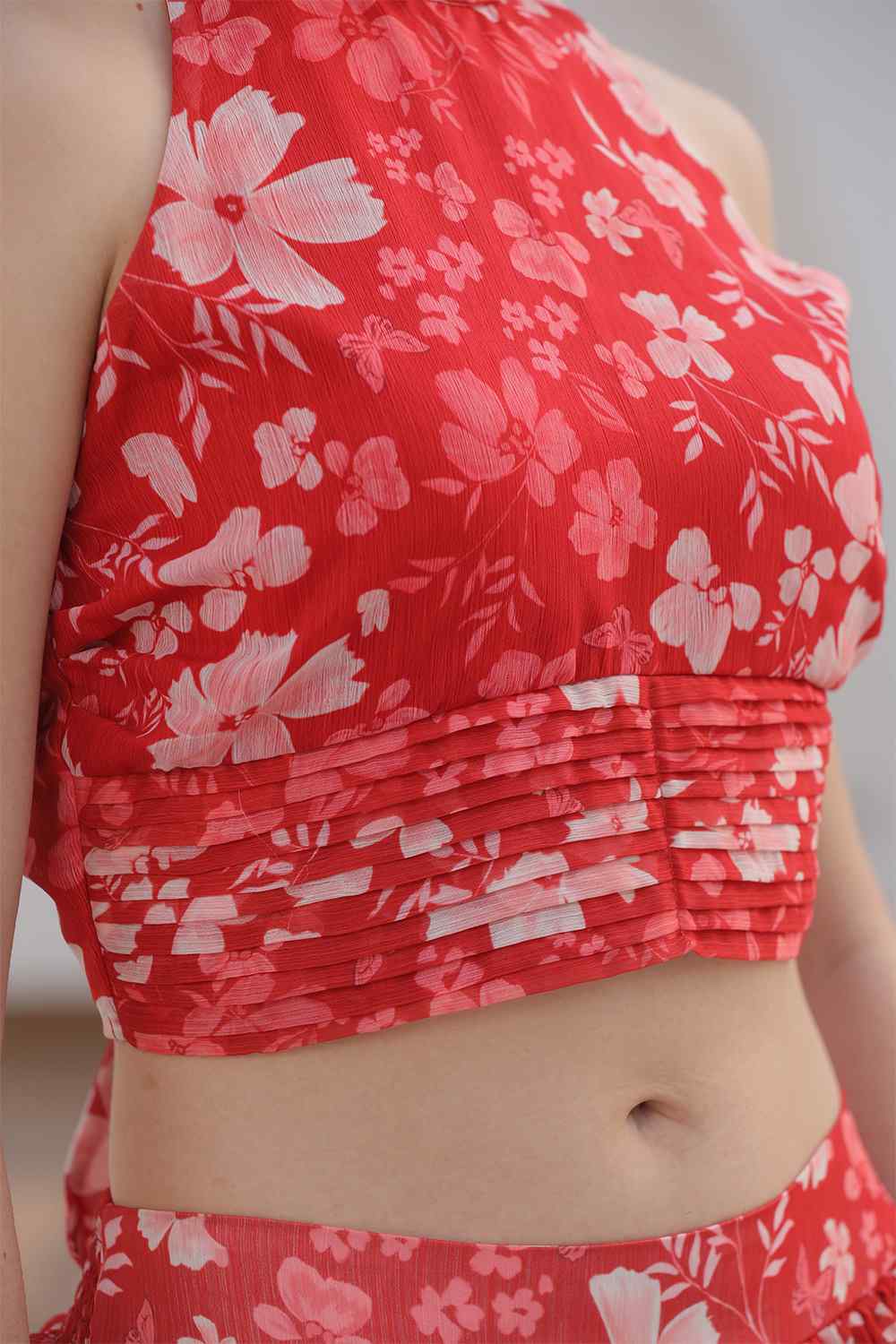 Bria Co-ord Set- Ruby