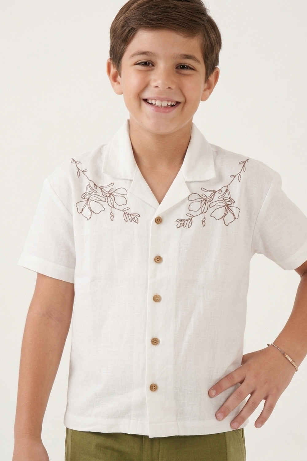 Floral Creeper Shirt