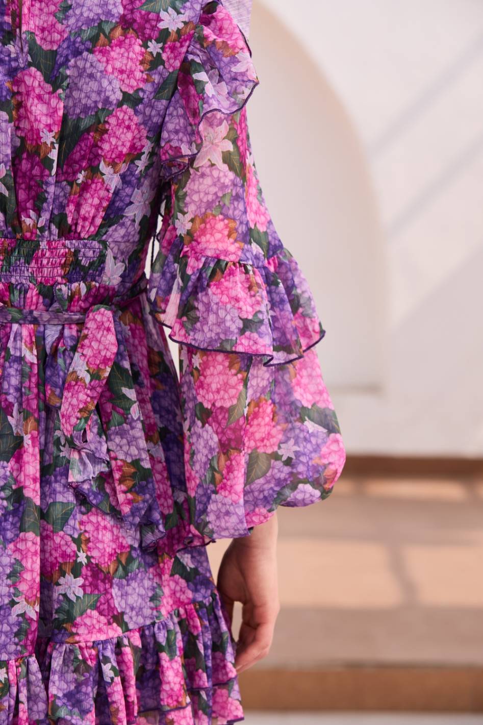 Gigi mini flared dress