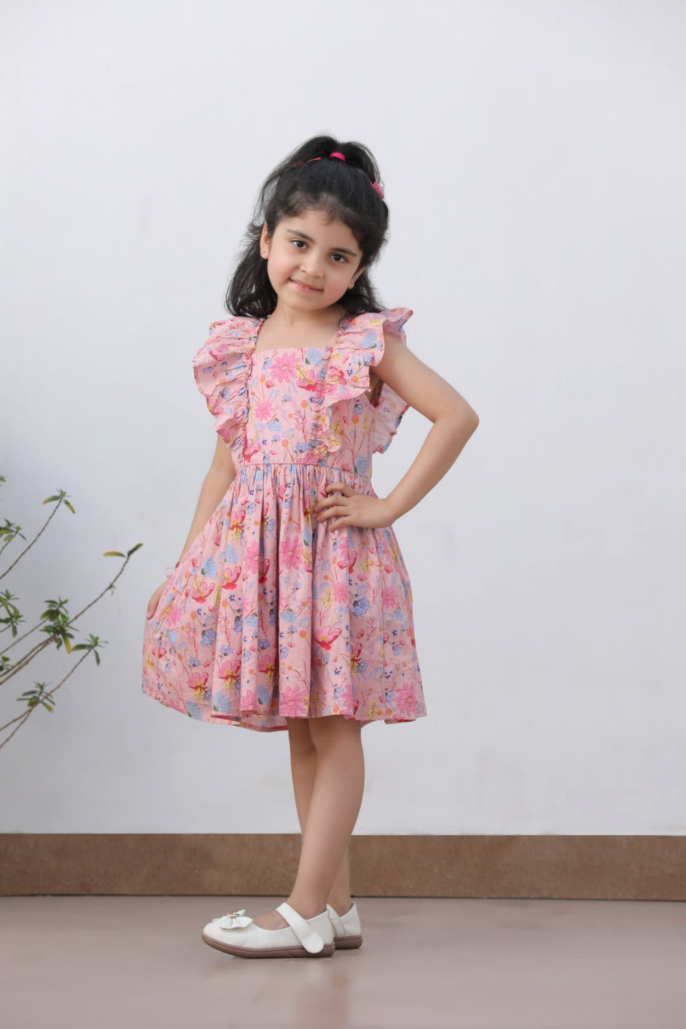 Romi Girls Ruffled Dress