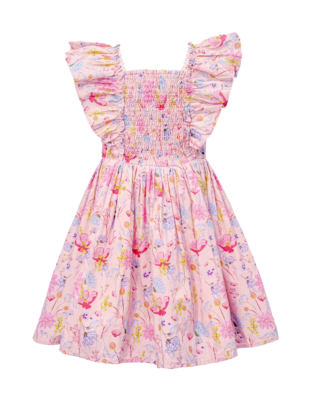 Girls Ruffled Dress