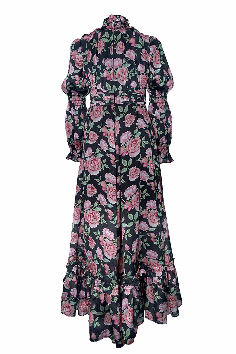 Long Shirred Dress for Girls