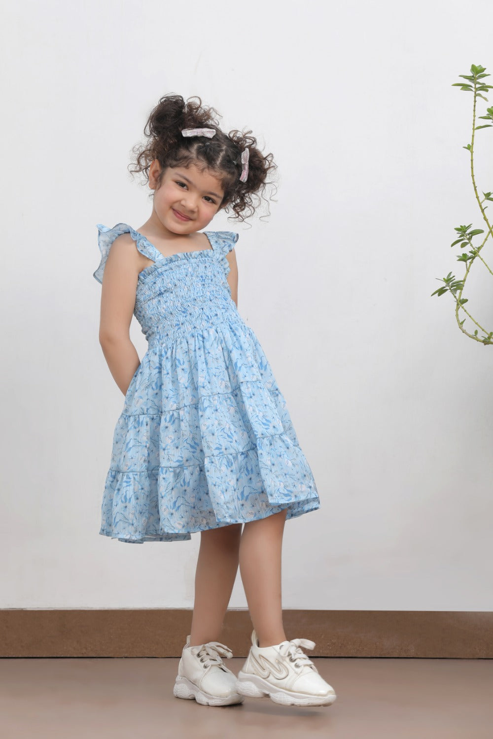 Tanya Tierred Frill Dress