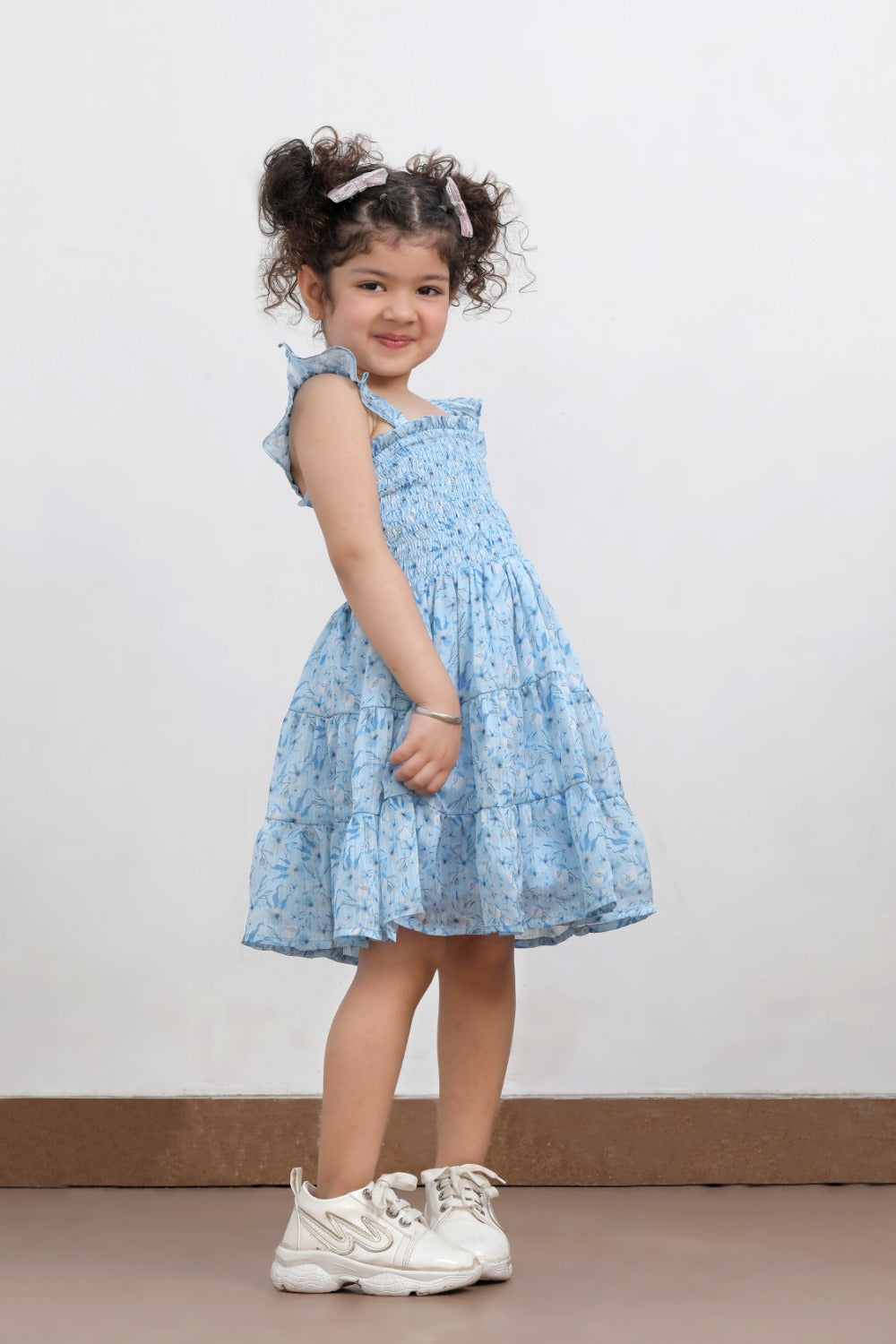 Tanya Tierred Frill Dress