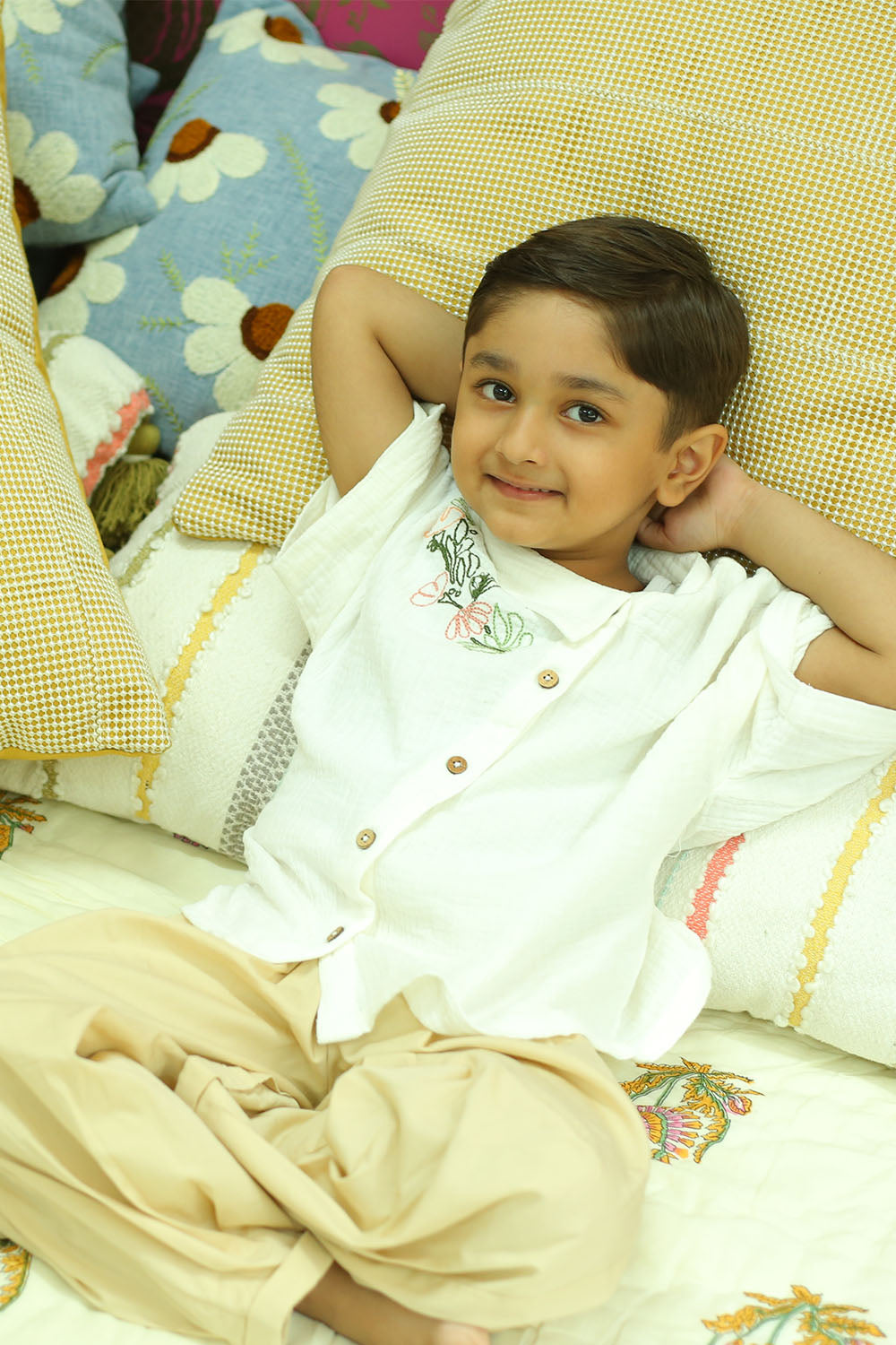 Breathing Embroidered Shirt