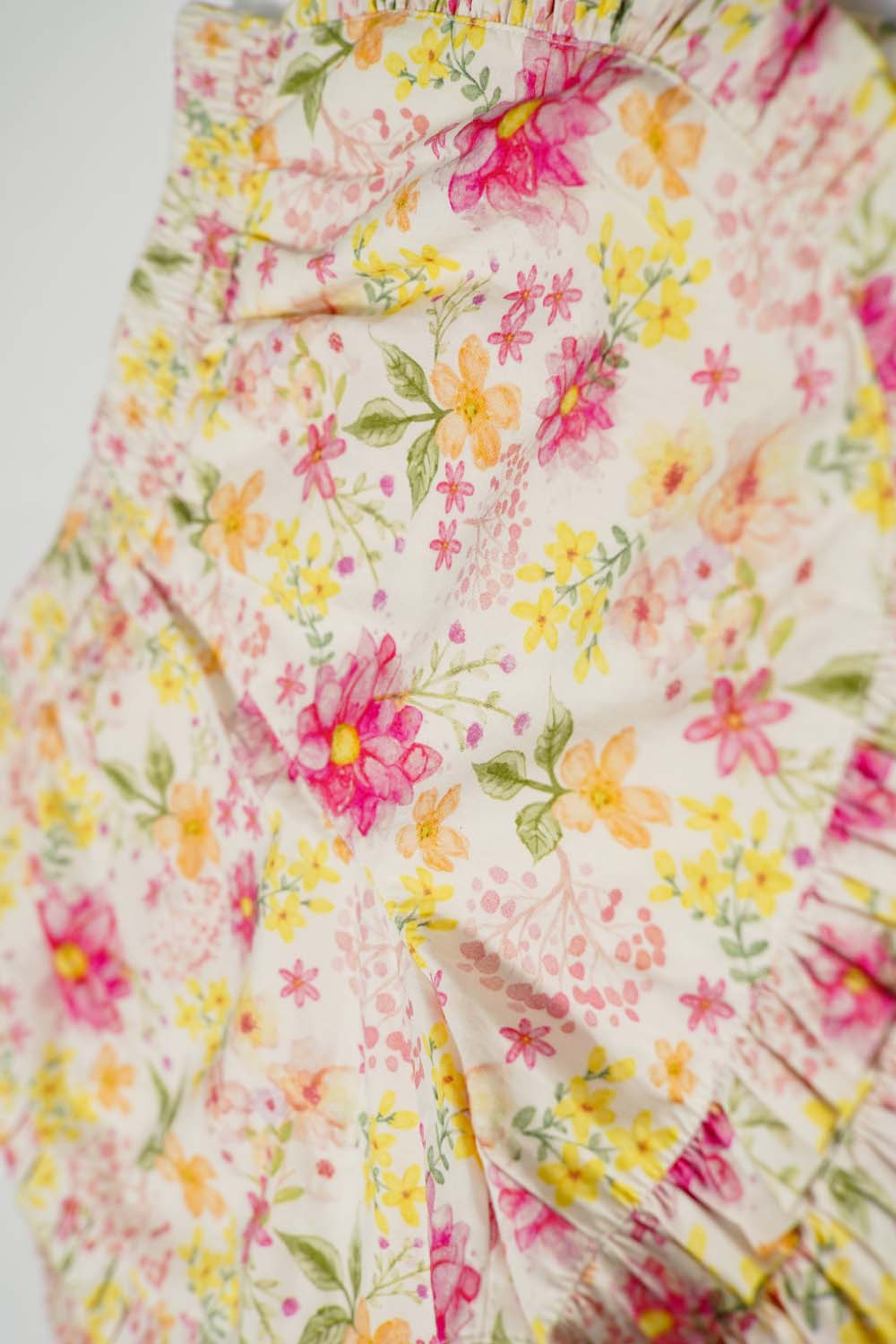 Puff sleeve tee & Shorts for girls