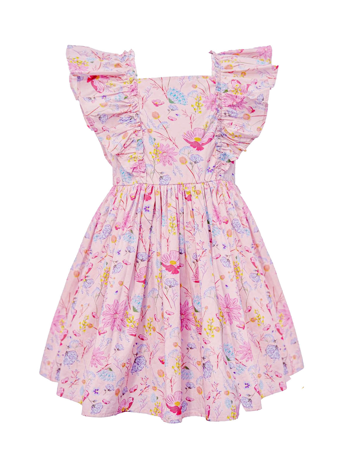 Girls Ruffled Dress
