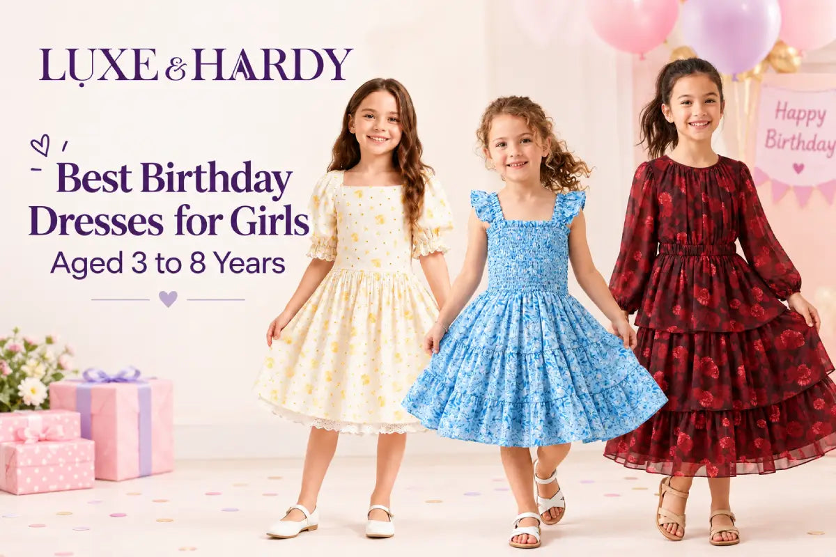 Best Birthday Dresses for Girls Aged 3 to 8 Years
