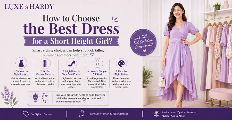 Best Dress for Short Height Girl