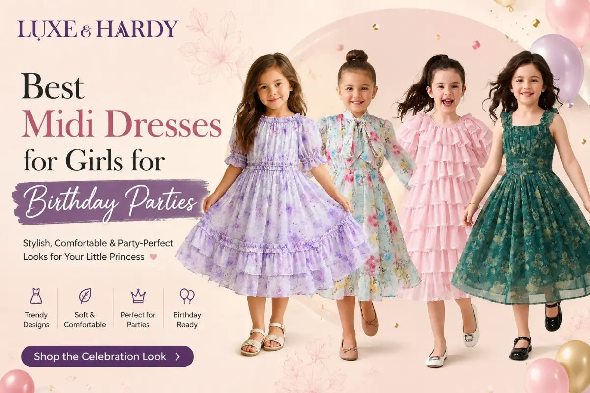 Best Midi Dresses for Girls for Birthday Parties