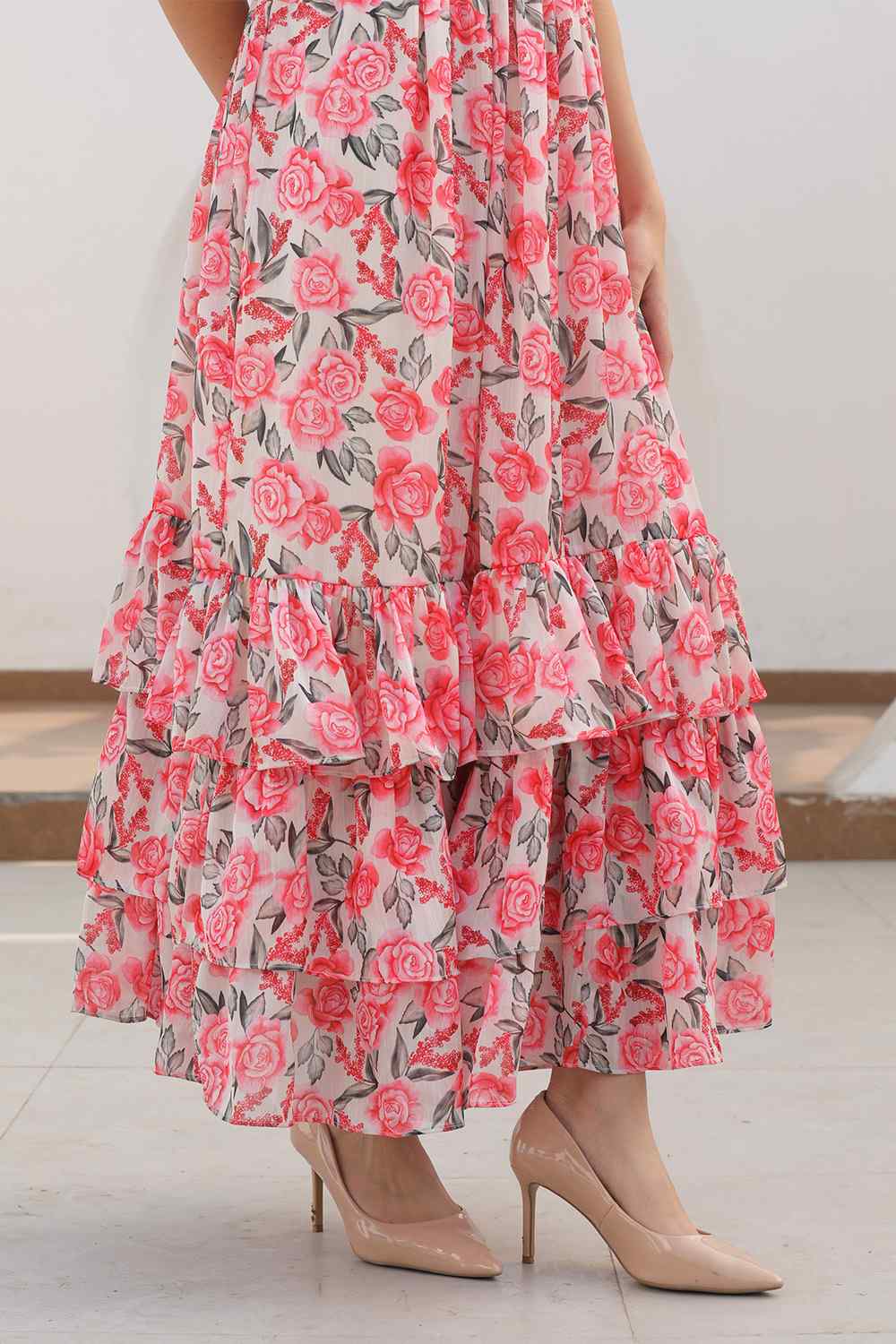 Amber corset dress-Ivory