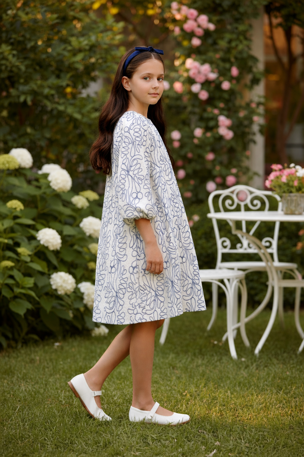 Balloon Sleeve Dress