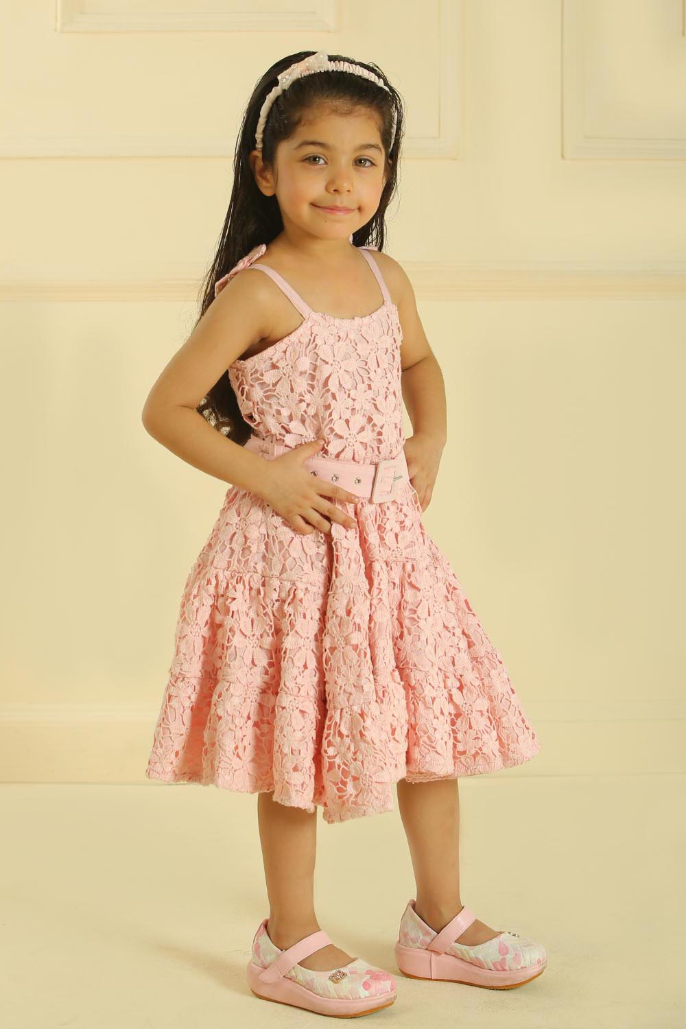 Daisy Daze - Embroidered Girls Dress