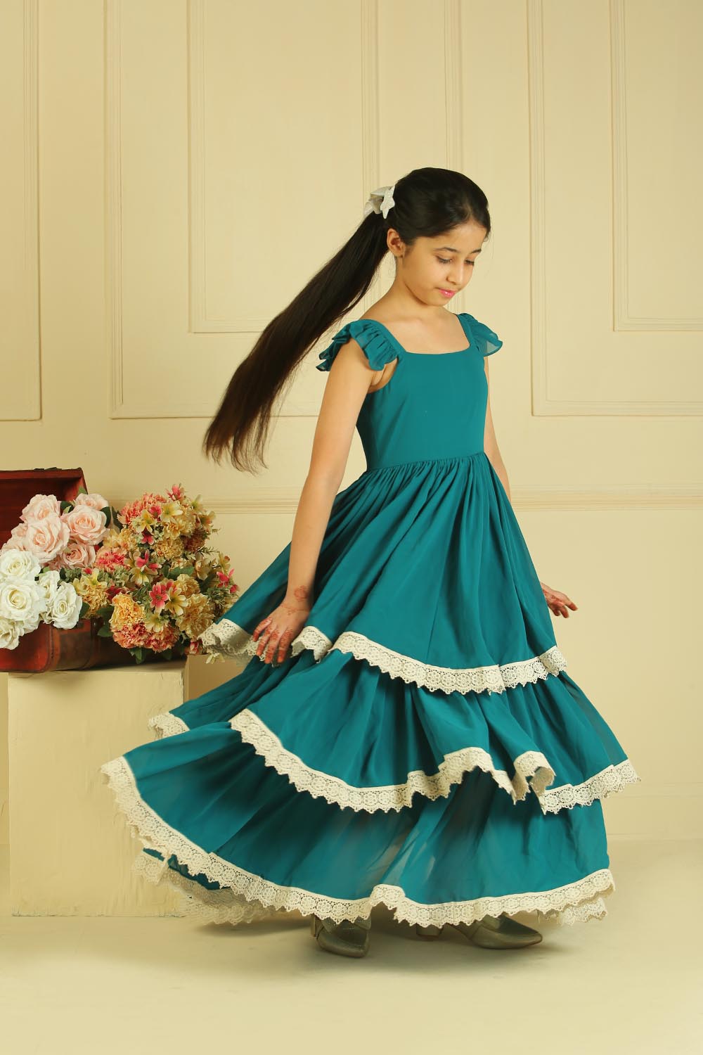 Fairytale Girls Layered Dress