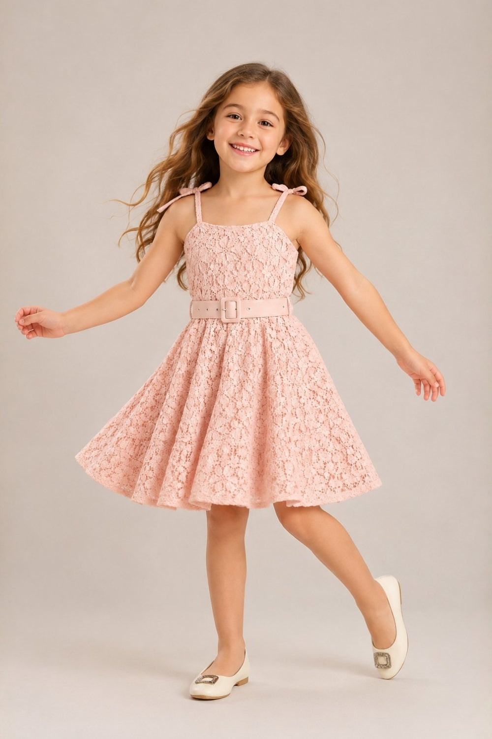 Daisy Daze - Embroidered Girls Dress