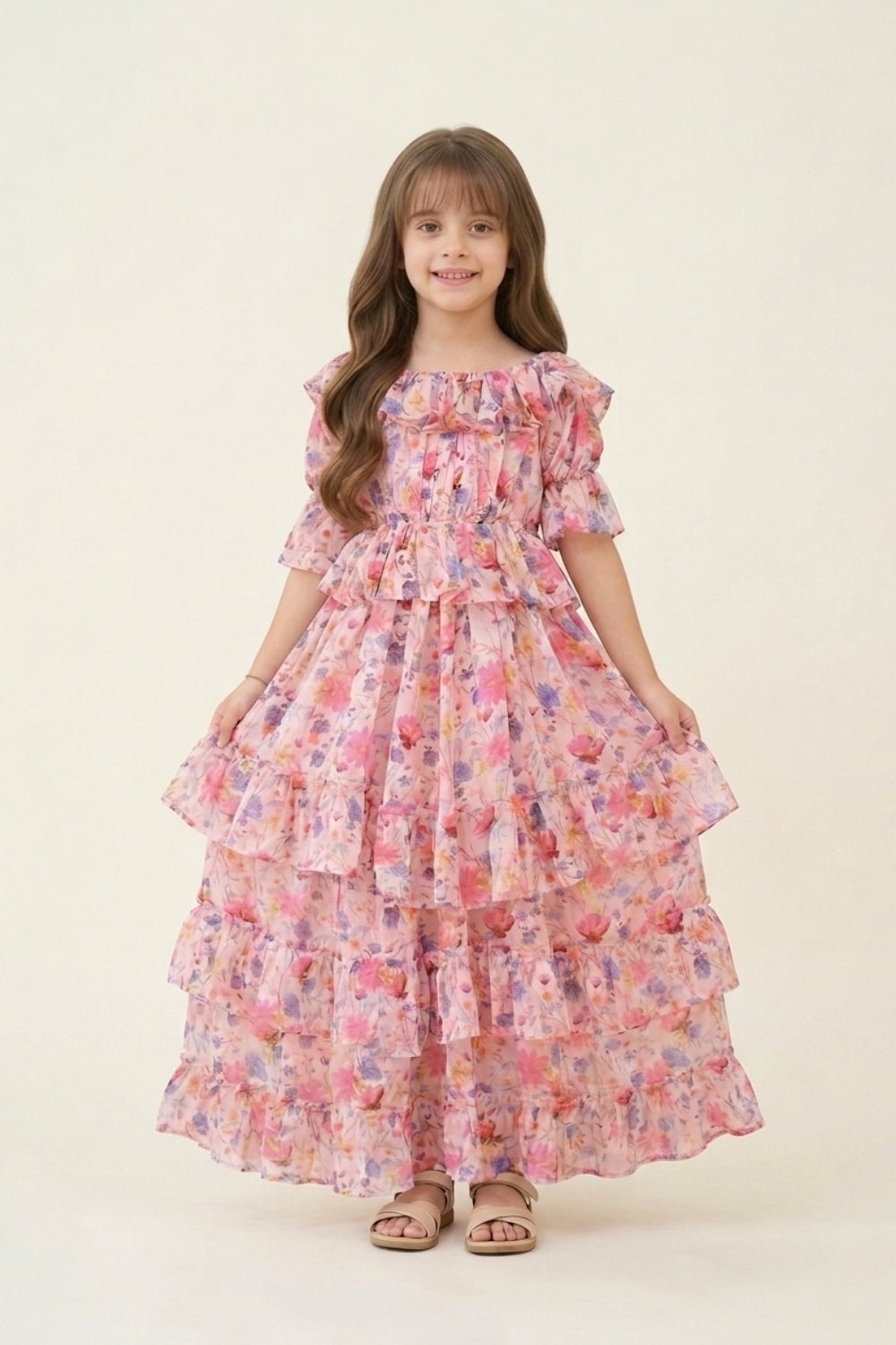 Glam Tiered dress