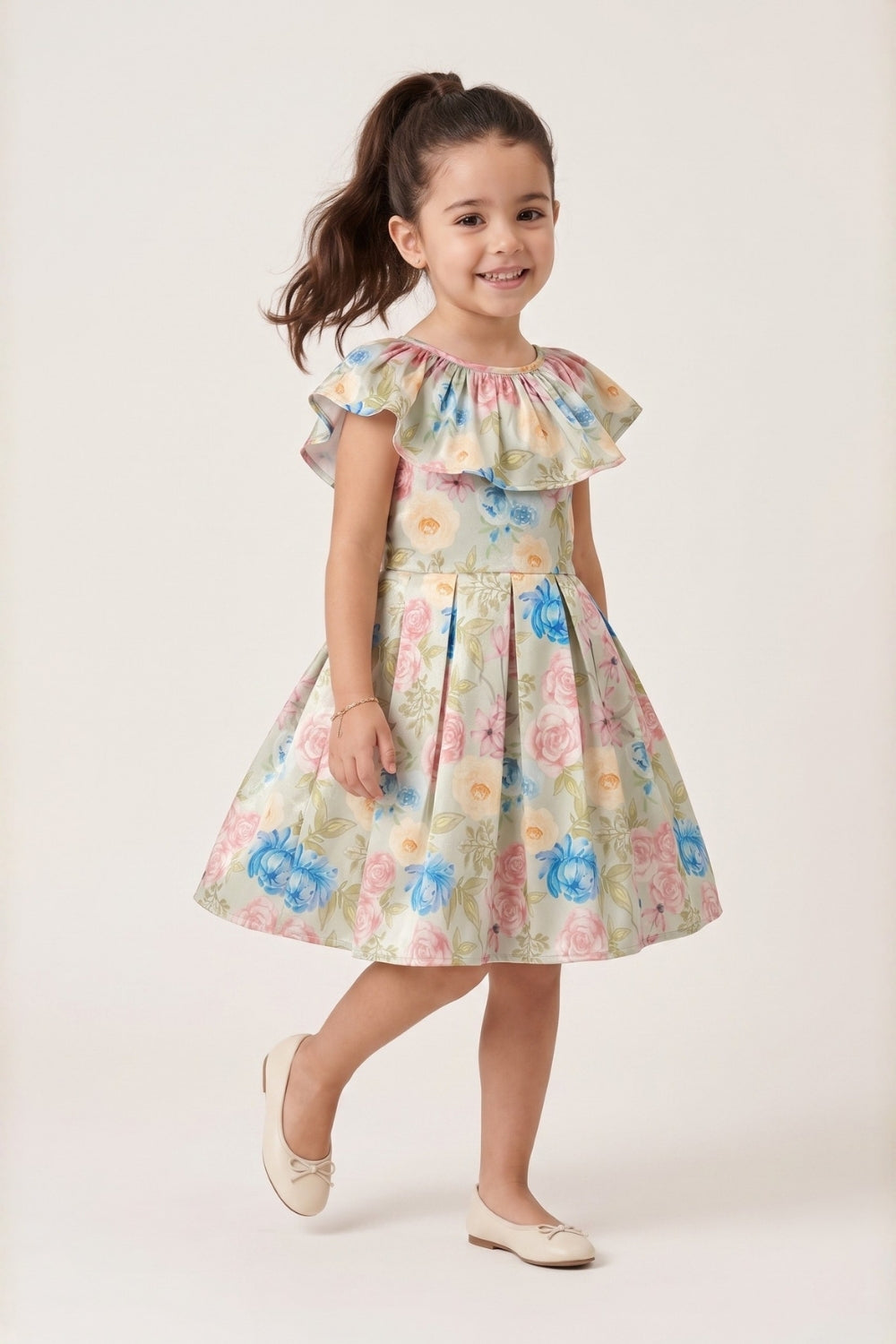 Satin Bow Dress