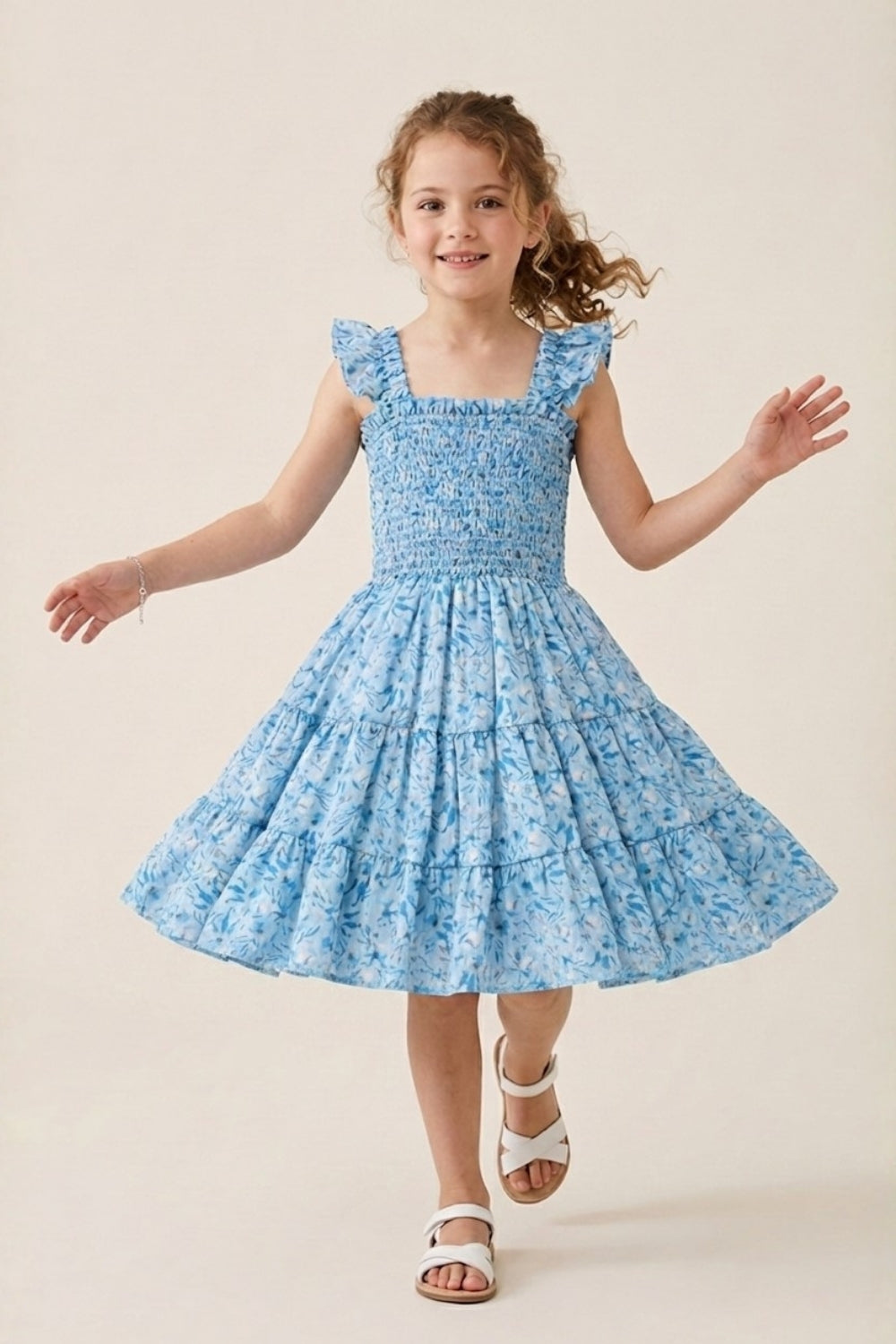 Tanya Tierred Frill Dress
