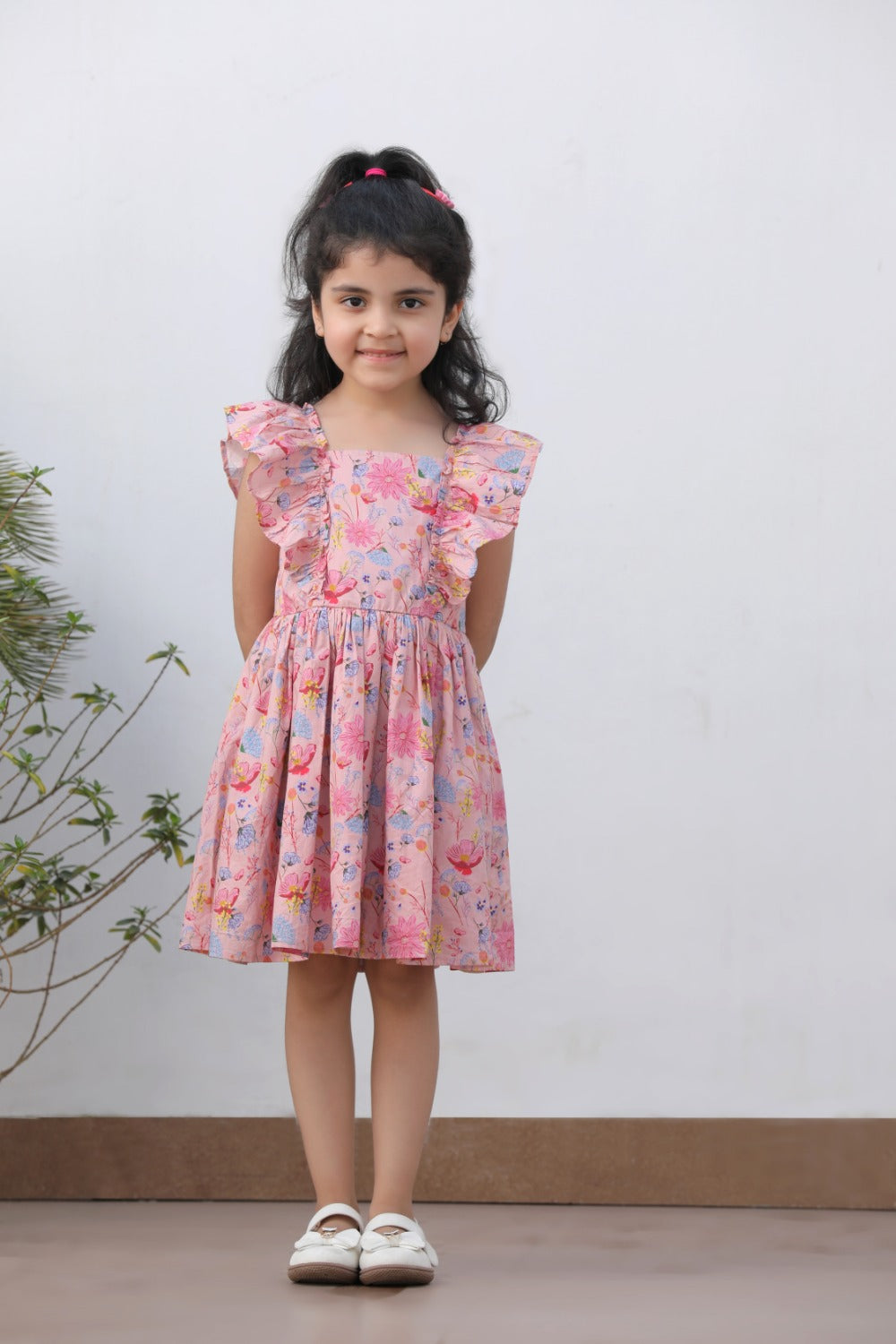 Romi Girls Ruffled Dress