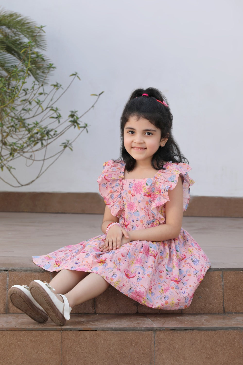 Romi Girls Ruffled Dress
