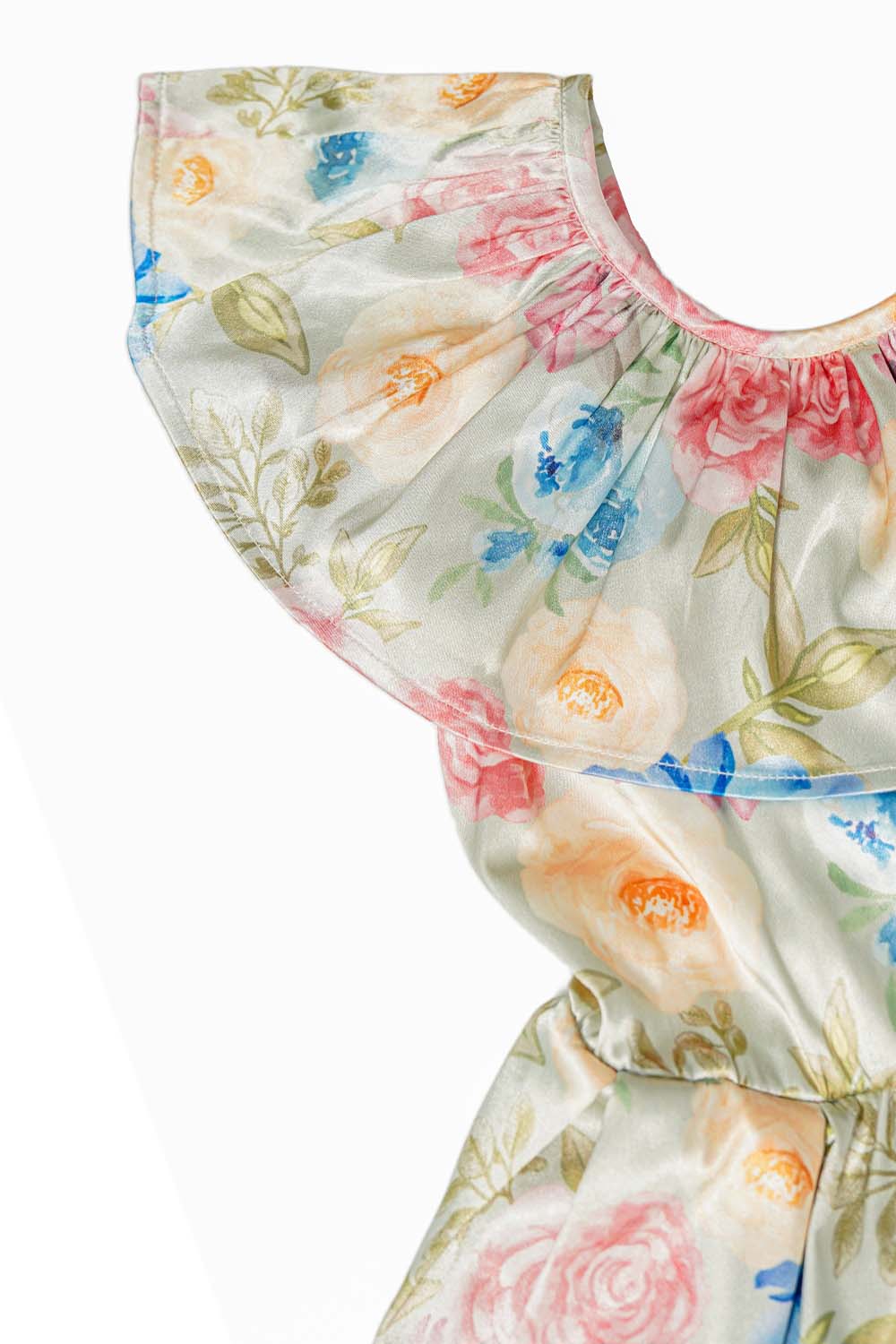 Satin Bow Dress for girls