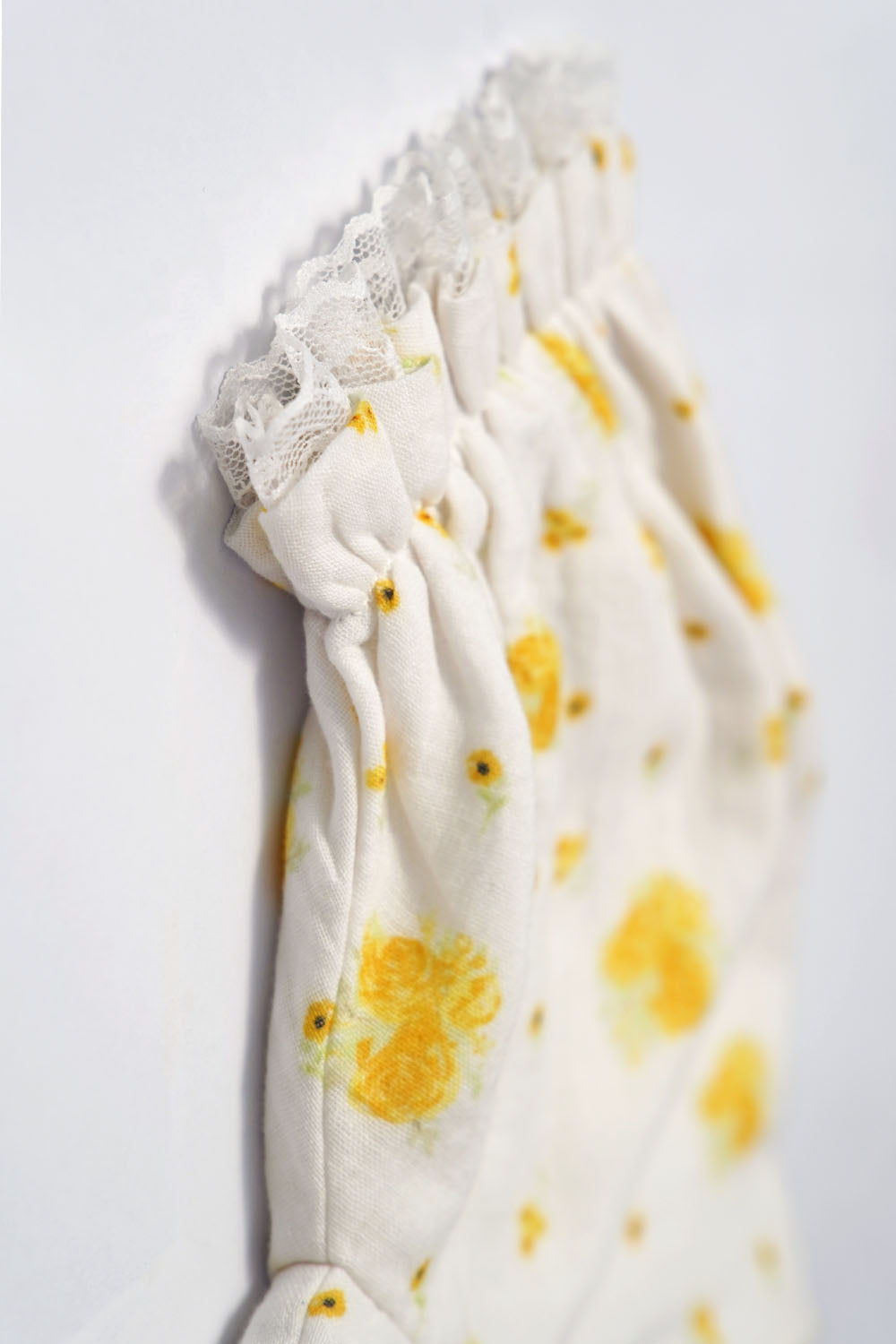 Girls Printed Lace Dress