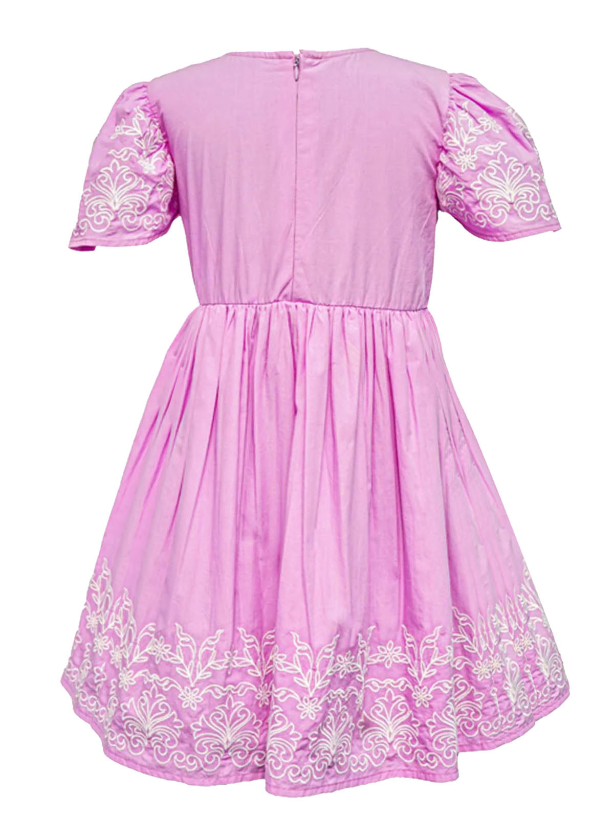 Girls Embroidered Dress