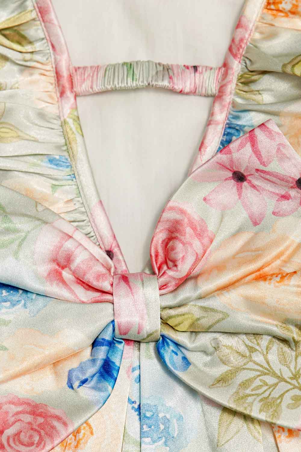 Satin Bow Dress for girls