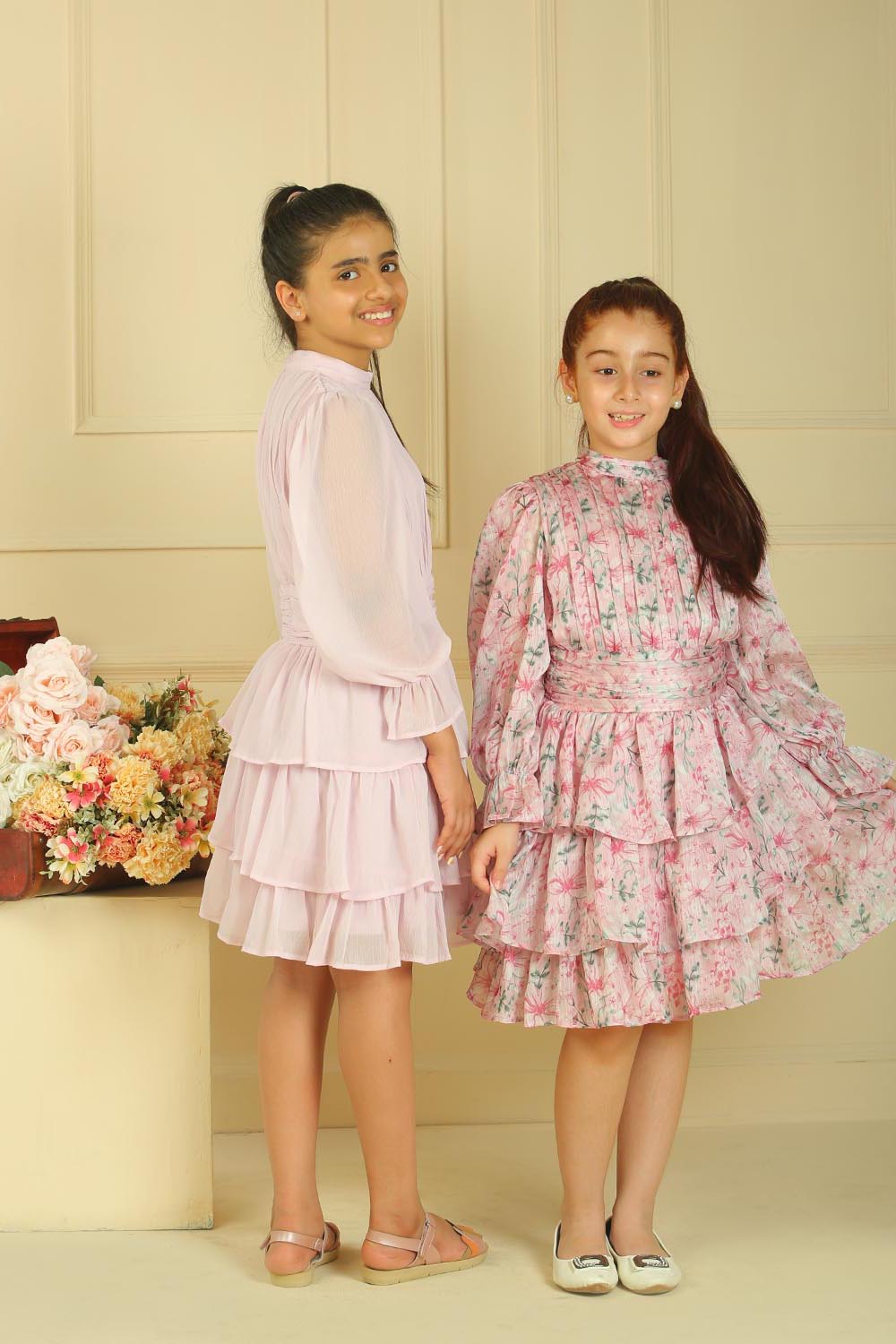 Sweet Violet Girls Flared Dress